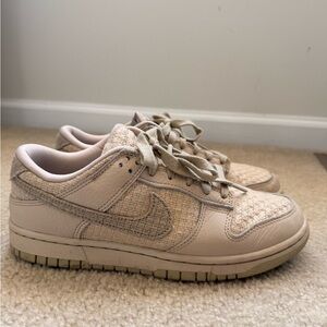 Nike Women's Dunk Low Woven Sanddrift
